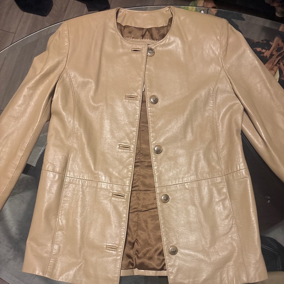 Brand New DC collection Leather Blazer -Size small - Picture 1 of 2